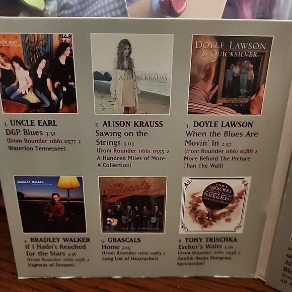 Fresh Cut Bluegrass - 2007 Rounder Records Sampler Borders Exclusive Music CD - Picture 2 of 5